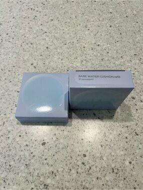 NEW rom&nd ROMAND Bare Water Cushion - refill 01 porcelain - 2 total